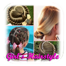 Penteado da menina para festa APK