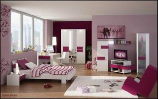 Girl Room Interior Design ảnh chụp màn hình 1