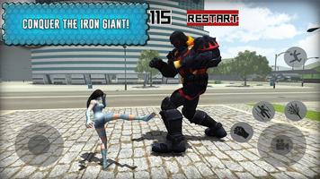 Girl Spider Hero Battle 3D syot layar 1