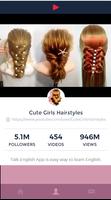 Cute Girl Hairstyles 海報