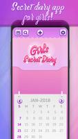 برنامه‌نما Girls Secret Diary with Lock عکس از صفحه
