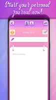 Girls Secret Diary with Lock screenshot 2