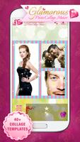 Glamorous Collage De Photos Affiche