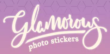 Glamour Aufkleber 💎 Fotobearbeitung