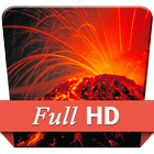 Eruption Volcano Lava 3D LWP 图标