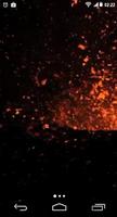 Eruption Volcan Lava 3D LWP capture d'écran 2