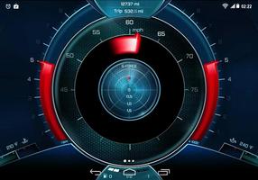 Digital Speedometer 4K LWP اسکرین شاٹ 3