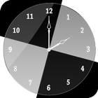 Glass Clock Widget icône