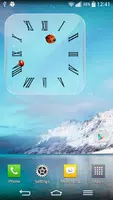 Glas Uhr Widget Screenshot 3