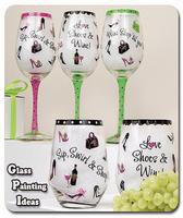 Glass Painting Ideas Affiche