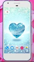 Glitter Love Wallpaper imagem de tela 1