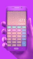 Calculadora Glitter Bonito - Linda Calculadora Cartaz