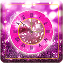 Glitter Clock Wallpaper App APK