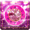 ”Glitter Clock Wallpaper App