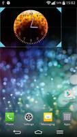 Glitter Clock Widget Ekran Görüntüsü 1