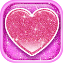 Блестящее сердце Обои APK