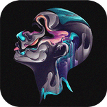 Эффект с эффектом глюка