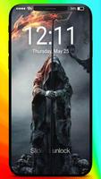 Gream Reaper Death Dark Wallpaper Phone Lock Affiche