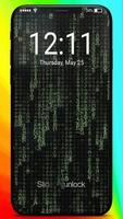 Hacker Code Anonymous Style Art HD Phone Lock โปสเตอร์