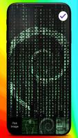 Hacker Code Anonymous Style Art HD Phone Lock 截圖 2