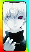 Kaneki Ghoul Best Anime Fan Art Lock Screen پوسٹر