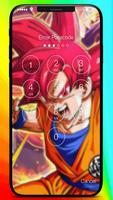Son Goku Super DBZ Art Phone Lock Screen capture d'écran 1