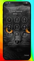 The British Shorthair Kawaii Kitten Lock Screen captura de pantalla 1