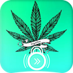 Cannabis Leaf Weed Marihuana Home Locker
