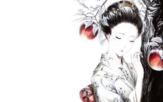 Geisha Live Wallpaper Affiche