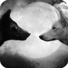 Wolf Live Wallpaper أيقونة