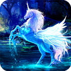 Unicorn Live Wallpaper icono