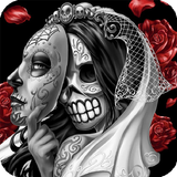 Skull Mexican Live Wallpaper icon