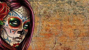 Skull Mexican Live Wallpaper imagem de tela 3