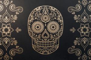 1 Schermata Skull Mexican Live Wallpaper