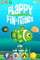 Flappy Fin & Friends Game syot layar 1