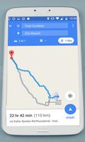 برنامه‌نما GPS Map & Location Finder- route finder عکس از صفحه