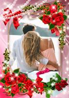 Lovely Roses Photo Frames 🌹🥀 Plakat