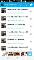 God is at Eventide Devotional Affiche