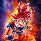 ikon Goku SSG Wallpaper HD 4K