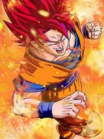 Goku SSG Wallpaper HD 4K โปสเตอร์