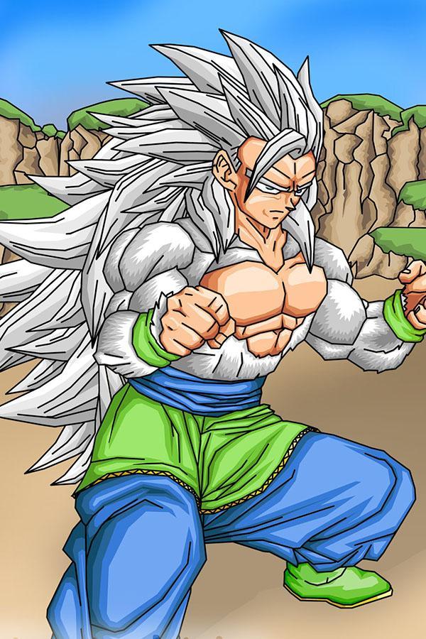 Goku Super Saiyan 5 Wallpaper iPhone - Wallpaper HD 2023