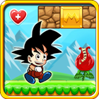 Saiyan Goku Jungle Adventures ícone