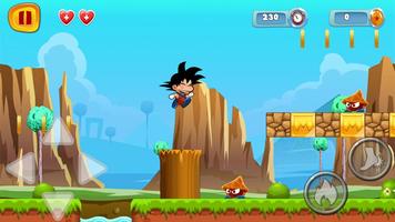 Saiyan Goku Jungle Adventures screenshot 2