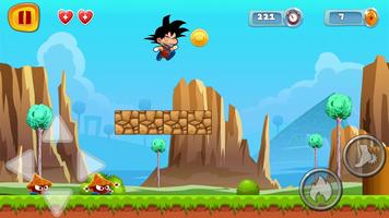 Saiyan Goku Jungle Adventures screenshot 3