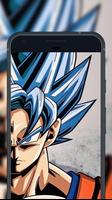 Fond d'écran goku ultra instinct Affiche