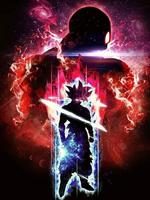 Best Goku VS Jiren HD Wallpaper poster
