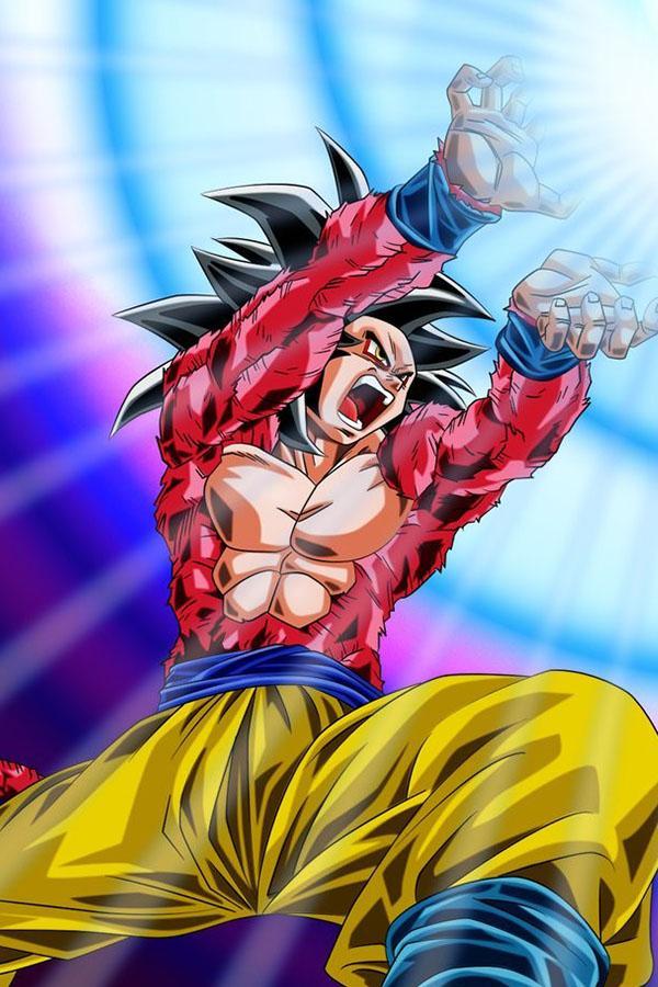 Download Super Saiyan 4 Goku DBZ 4K Wallpaper