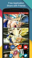 Goku vs Vegeta Ultra Instinc Wallpaper اسکرین شاٹ 3