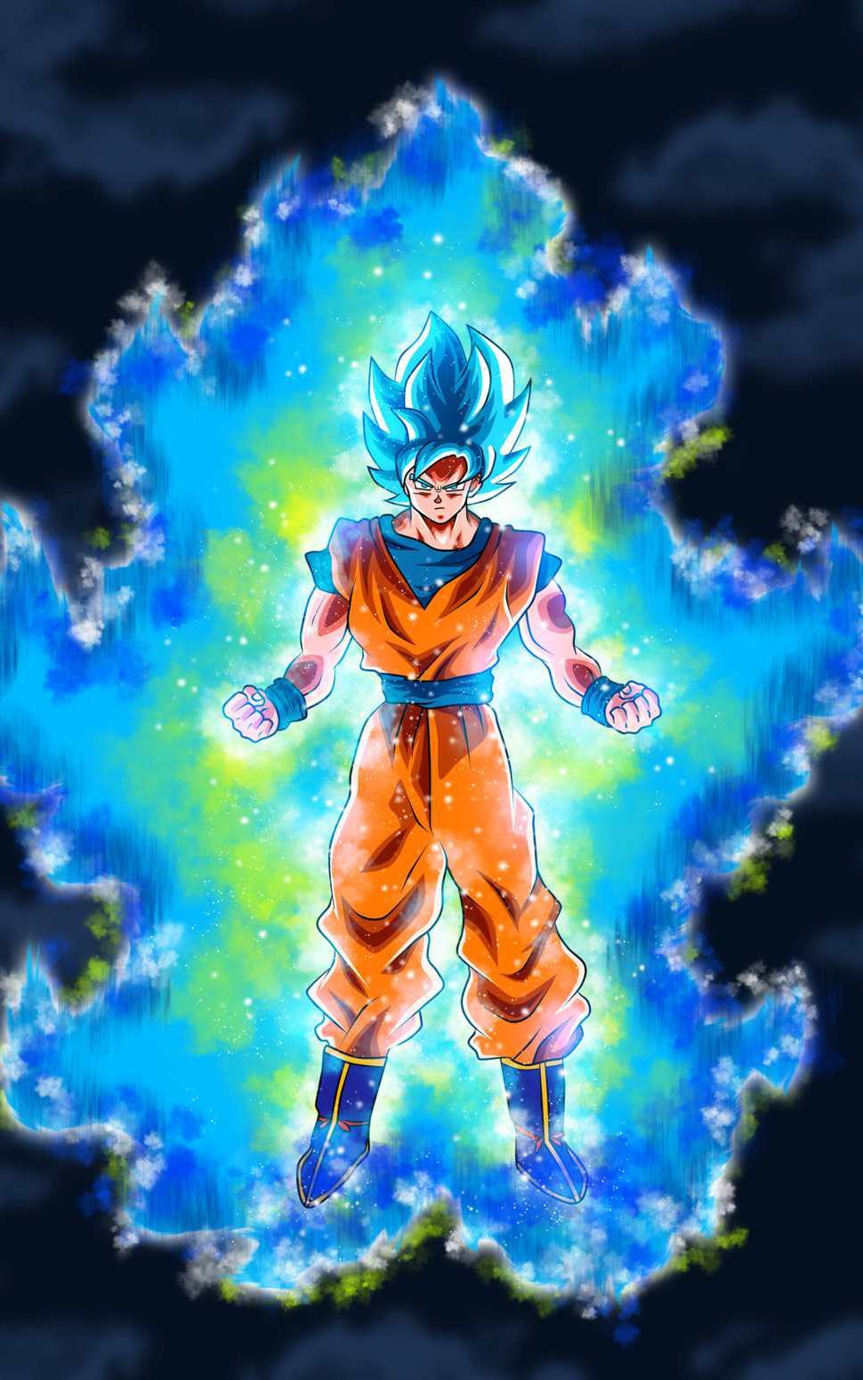 Goku Blue Wallpaper HD for Android - APK Download