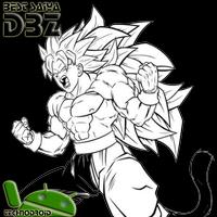 Poster Sketches Son Goku Saiyan Best